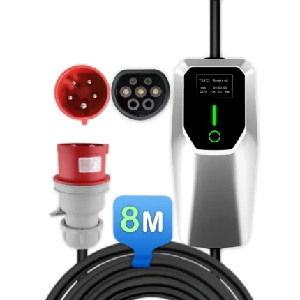 Junsun Laadkabel Type 2 – Mobiele Lader Elektrische Auto 6-32A
