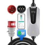 Junsun Mobiele Lader Elektrische Auto 11KW/22KW – Type 2, 3-fase 6-32A