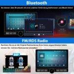 Junsun Universal 2DIN Android Radio Carplay Navi RDS DAB+ 4G LTE GPS – Bild 6