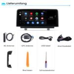 Junsun Carplay für BMW 3 Series F30 F31 NBT EVO ID6 Carplay Android Auto & GPS – Bild 4