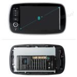 Junsun Radio für Smart 453 Fortwo Forfour Carplay Android Auto Navi RDS – Bild 2