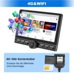 Junsun Universal 2DIN Android Radio Carplay Navi RDS DAB+ 4G LTE GPS – Bild 9