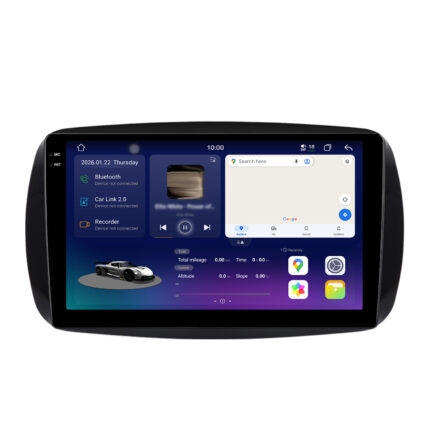 Junsun 2K-scherm Radio Smart 453 Fortwo Forfour CarPlay Android Auto X9/X9 Plus