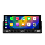 Junsun Drahtlos CarPlay Android Auto RDS mit Rückfahrkamera 1Din