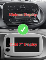 Junsun Radio Smart 453 Fortwo Forfour CarPlay Android Auto Navigatie RDS
