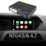 Junsun CarPlay Upgrade für Mercedes NTG 4.5/4.7/5.0 A/B/C/E/S/V/CL/ML/GL CarPlay Android Auto