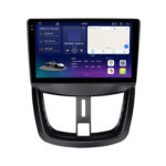 Junsun 2K-Display radio voor Peugeot 207 CarPlay Android Auto Bluetooth navigatie