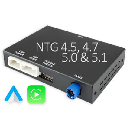 Junsun CarPlay Upgrade voor Mercedes NTG 4.5/4.7/5.0 A/B/C/E/S/V/CL/ML/GL CarPlay Android Auto