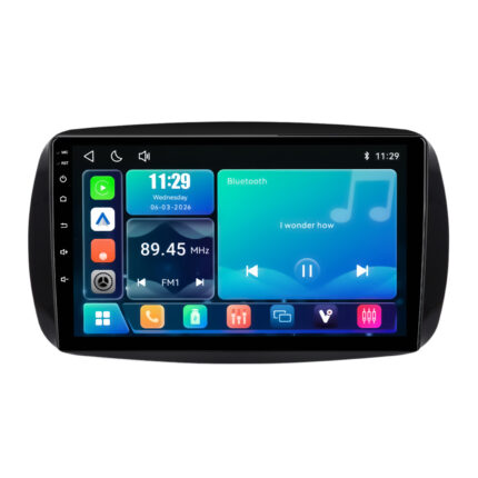 Junsun Linux Radio für Smart 451 CarPlay Android Auto Bluetooth
