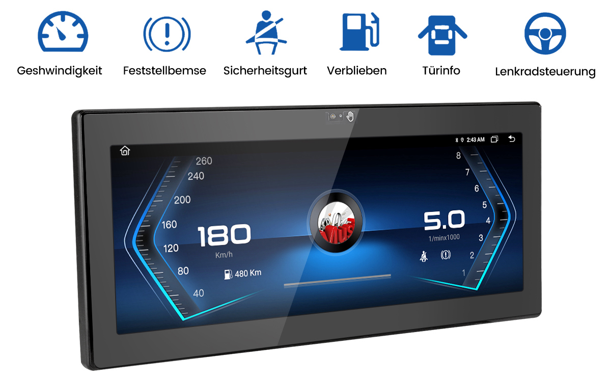 Junsun Android autoradio – functies