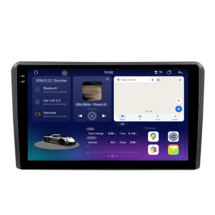Junsun 2K-Display radio voor Audi A3 8P CarPlay Android Auto Bluetooth X9