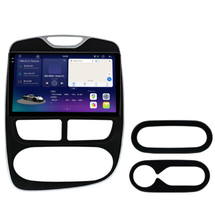 Junsun 2K-Display Radio voor Renault Clio IV CarPlay Android Auto Navi & Bluetooth X9