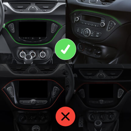 Junsun Radio für Opel Corsa E CarPlay Android Auto GPS Navi RDS