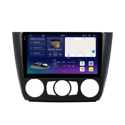 Junsun 2K-Display Radio voor BMW 1 Serie E81 E82 E87 E88 CarPlay Android Auto X9