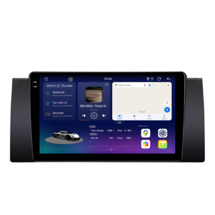 Junsun 2K-Display radio voor BMW X5 E53 5er E39 Android met CarPlay X9/X9 Plus
