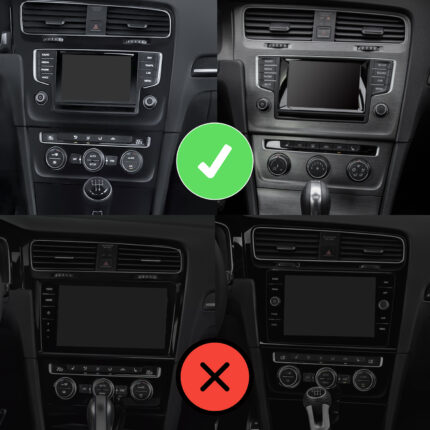 Junsun Radio voor VW Golf 7 Facelift CarPlay Android Auto GPS