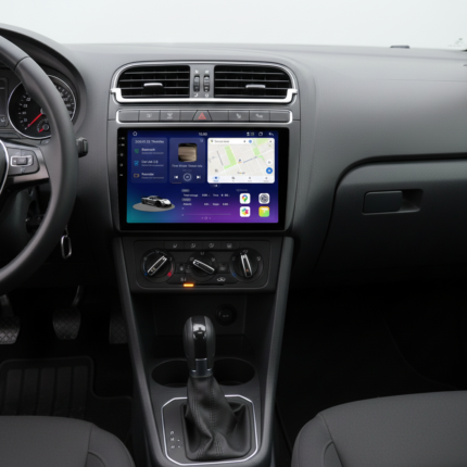 Junsun 2K-Display Radio voor VW Polo 5 6R 6C CarPlay Android Auto Navi X9