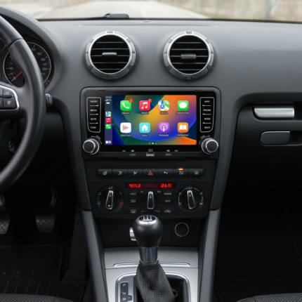 Junsun Radio voor Audi A3 8P CarPlay Android Auto Bluetooth Navi