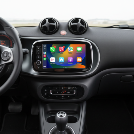 Junsun Radio voor Smart 453 Fortwo Forfour CarPlay Android Auto Navi RDS