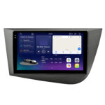 Junsun 2K-Display Radio voor Seat Leon MK2 CarPlay Android Auto X9/X9 Plus