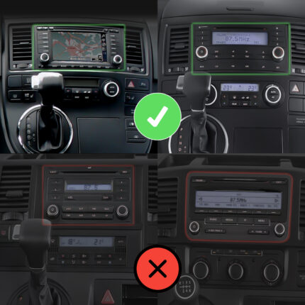 Junsun Radio für VW Touareg I 7L T5 Multivan CarPlay Android Auto Navi Bluetooth