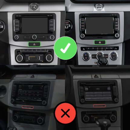 Junsun Radio für VW Golf 6 CarPlay Android Auto Bluetooth Navigation