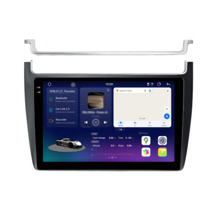Junsun 2K-Display Radio voor VW Polo 5 6R 6C CarPlay Android Auto Navi X9