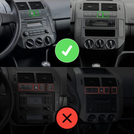 Junsun Radio voor VW Polo 4 9N 9N3 CarPlay Android Auto Navi Bluetooth