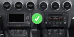 Junsun CD Radio für Audi A3 8P A4 B7 Bluetooth RDS & Navigation