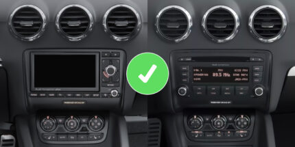 Junsun Radio voor Audi TT 8J CarPlay Android Auto Bluetooth Navigatie RDS GPS