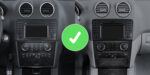 Junsun Radio für Mercedes M-Class W164 GL X164 CarPlay Android Auto Bluetooth Navigation
