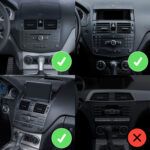 Junsun Radio voor Mercedes C Klasse W204 CarPlay Android Auto Navi