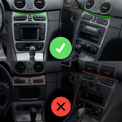 Junsun Radio für Mercedes CLK W209 CarPlay Android Auto & GPS