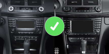 Junsun Radio für Mercedes E-Class W211 CarPlay Android Auto Bluetooth Navigation