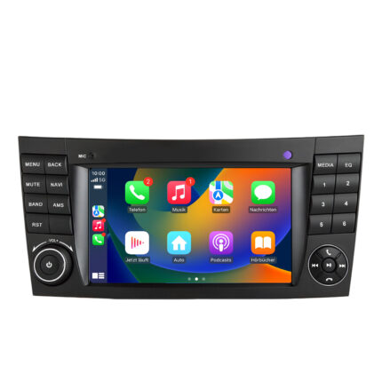 Junsun Radio voor Mercedes E-Class W211 CarPlay Android Auto Bluetooth Navi