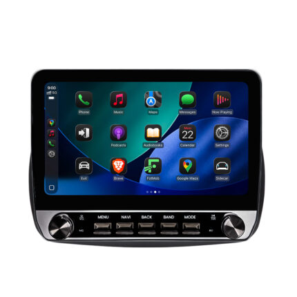 Junsun Radio met draaiknop voor Smart 453 Fortwo Forfour CarPlay Android Auto GPS