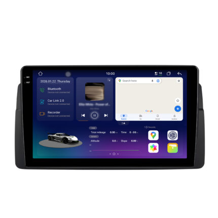 Junsun 2K-Display Radio voor BMW 3 Series E46 CarPlay Android Auto Bluetooth X9/X9 Plus