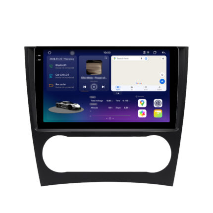 Junsun 2K-display radio voor Mercedes W203 Facelift CarPlay Android Auto X9