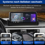 Junsun CarPlay voor BMW 3 Serie E90 E91 E92 E93 Bluetooth Android Auto