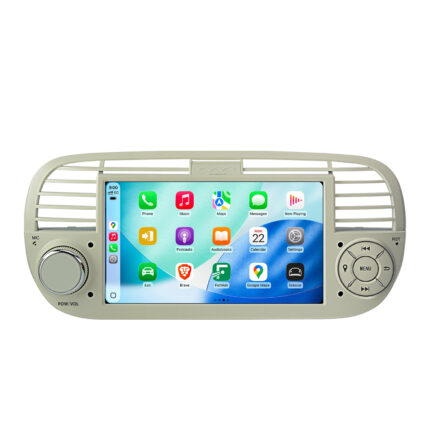 Junsun Linux 7" Radio voor Fiat 500 CarPlay Android Auto Bluetooth – 2