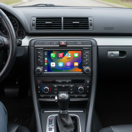 Junsun Linux 7" Radio voor Audi A4 B6 B7 CarPlay Android Auto Bluetooth – 2